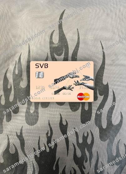 USA SVB Financial Group mastercard photolook front